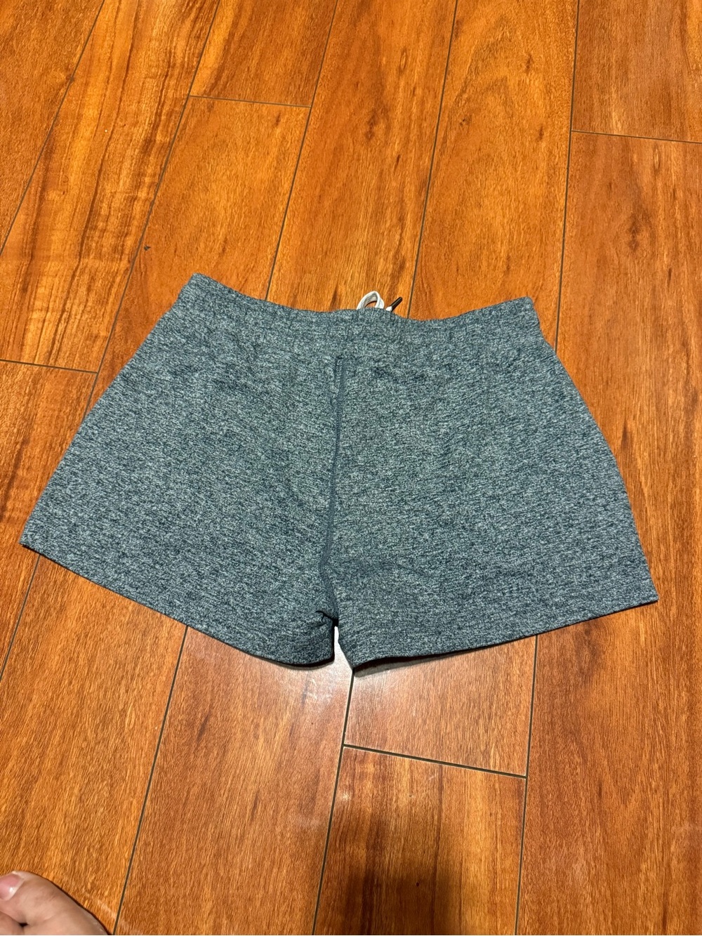Vuori Heather Gray Knit Drawstring Lounge Shorts - Picture 6 of 6